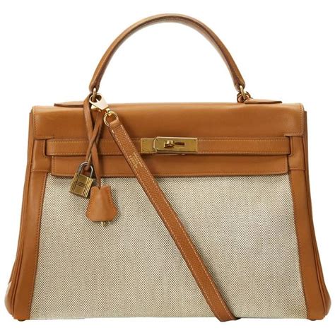 hermes kelly tan|hermes kelly leather bag.